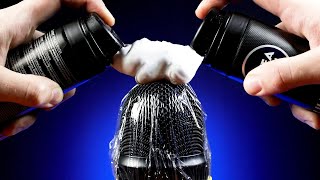 Ultimate ASMR Shaving Foam Experience No Talking [upl. by Nath]