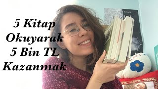 Kitap okuyarak para kazanmanın yolları 5 kitaba karşılık 5 bin TL kazanabileceğiniz bir yöntem [upl. by Livy151]