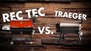 RT680 vs Traeger • Side by Side Comparison  REC TEC Grills [upl. by Annoerb238]