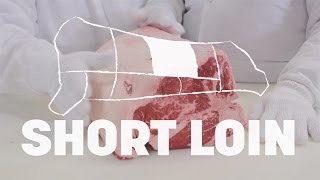 Butchery 101 Grassfed Beef Short Loin [upl. by Eilrac809]