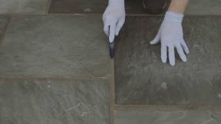 How to apply Bostik Patio Grout [upl. by Crystie798]