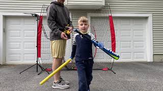 The Hitting Routine I Do With My 5 Year Old Son Baseball Hitting Drills For Youth [upl. by Setsero953]