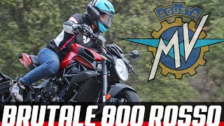 MV Agusta Brutale 800 Rosso  Prueba a fondo [upl. by Anila]