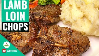 Lamb Loin Chops  How to make Lamb Loin Chops  Best Lamb Loin Chops  Garlic amp Herb Lamb Loin Chops [upl. by Haveman]