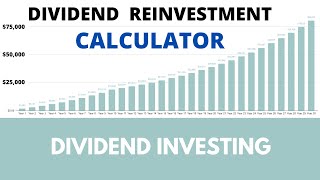 Dividend Reinvestment Calculator [upl. by Johppa]