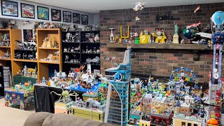 LEGO Room Tour Our Entire Collection [upl. by Brandi948]