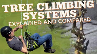 Tree Climbing Systems Explained and Compared  PLUS DEMOS [upl. by Tavy872]