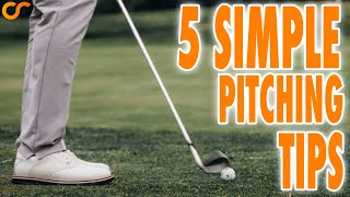 5 SIMPLE PITCHING TIPS TO PITCH LIKE A TOUR PRO [upl. by Luanne]