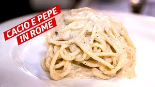 How Cacio e Pepe Became an Iconic Roman Dish — Dining on a Dime International [upl. by Nebra]