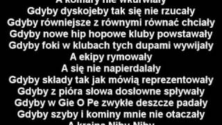 Paktofonika  Gdyby tekst [upl. by Amlev]