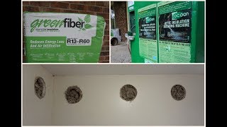 Green Fiber Cellulose Soundproofing and Insulation [upl. by Bevers871]