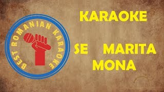 Karaoke AZUR  Se Marita MONA Versuri Negativ [upl. by Bradman]