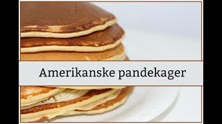 Amerikanske pandekager opskrift 🥞 Lækre og luftige [upl. by Flavio]