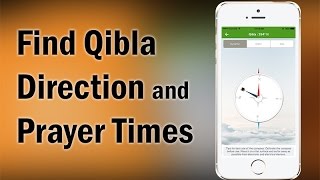 How to Find Qibla Direction Online and Prayer Times  Vers 1 VERS 3 AVAILABLE [upl. by Lledniw]