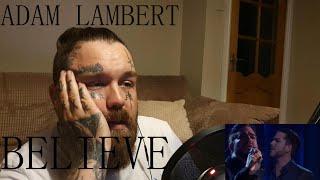 ADAM LAMBERT Believe Live CherCries Reaction [upl. by Raybourne]