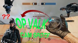 INVISIBLE Valk Cam Spots  Every RANKED Map Rainbow Six Siege [upl. by Ignacia]