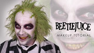 BEETLEJUICE Halloween Makeup Tutorial  Shonagh Scott [upl. by Olenka657]