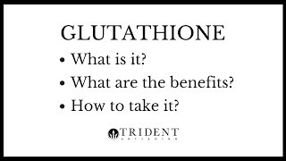 Glutathione The AntiAging Secret You Need to Know [upl. by Noraf586]