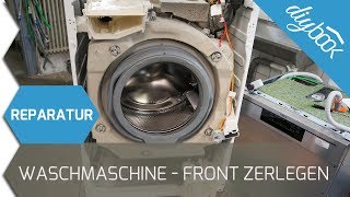 AEG Waschmaschine reparieren  Frontblende zerlegen [upl. by Danie295]