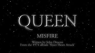 Queen  Misfire Official Lyric Video [upl. by Farrah]