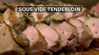 How to Cook PORK TENDERLOIN Perfectly with Sous Vide [upl. by Anilocin]