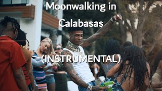 DDG  Moonwalking In Calabasas ft Blueface Remix FREE instrumental [upl. by Eirojram340]