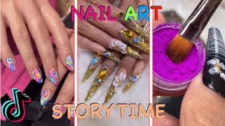 NEW NAIL ART STORYTIME TIKTOK COMPILATION [upl. by Arihday725]