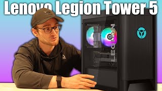 Lenovo Legion Tower 5 Review  Way More Upgradable Than I Thought [upl. by Aita]