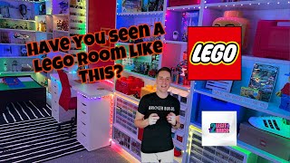 Epic LEGO Room Collection and Tour – Custom Displays amp Organization [upl. by Amend]