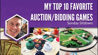 Top 10 Favorite AuctionBidding Games [upl. by Littlejohn]