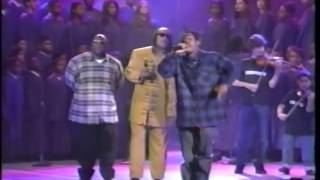 Coolio ft LV amp Stevie Wonder quotGangstas Paradisequot Live Billboard Awards 1995 [upl. by Yunick]