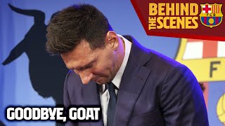 🐐 Inside Leo Messis last day at FC Barcelona [upl. by Drofnelg]