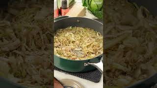 Authentic Cacio e Pepe Recipe with Parmesan and Arugula [upl. by Burnard]