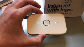 4G Mobile Broadband MiFi Unboxing Huawei E5573 on 3 [upl. by Ahteres]