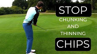 HOW TO HIT CHIP SHOTS AROUND THE GREEN  EASY TECHNIQUE [upl. by Tenej314]