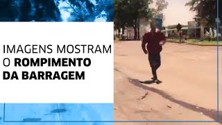 Vídeo mostra o momento do rompimento da barragem de Brumadinho [upl. by Fenner288]