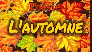 Poésie 🍁 Lautomne de Jean Glauzy 🍂 [upl. by Faber]