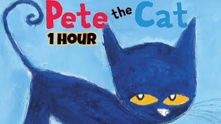 Pete The Cat Rocking In My School Shoes Collection  1H Pete The Cat Read AloudStory Books [upl. by Krawczyk895]