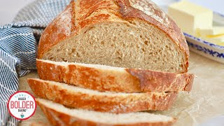 5Ingredient Artisanal Bread Recipe for Beginners [upl. by Bergeman]