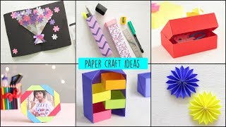 DIY Paper Crafts Ideas  Handcraft  Art and Craft [upl. by Willyt]