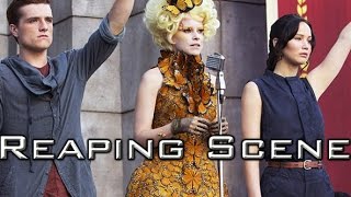 The HUnger Games  Catching Fire  Reaping Scene in HD [upl. by Bohlin]