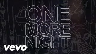 Maroon 5  One More Night Lyric Video [upl. by Anaicul623]