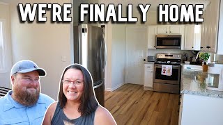 FINISHED Moving In amp HOUSE TOUR  Renovated Single Wide Mobile Home [upl. by Hogen]