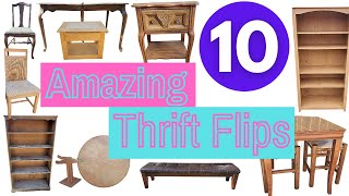 10 Amazing DIY Thrift Flip Furniture Makeovers That Will Inspire You [upl. by Cassady]