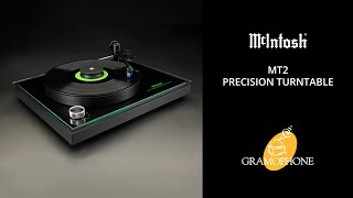 McIntosh MT2 Precision Turntable REVIEW [upl. by Nyved664]