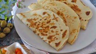 Cheese Manakish WITHOUT OVEN Manaqish   Manakeesh recipe [upl. by Seraphina]