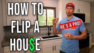 How To Flip A House For Beginners Start to Finish [upl. by Nonna]