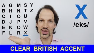 How To Pronounce The English Alphabet BRITISH PRONUNCIATION [upl. by Litha]