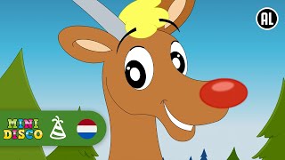 RUDOLF HET RARE RENDIER  Kerstliedjes  Minidisco [upl. by Adnamaa]