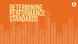 Determining Performance Standards [upl. by Li]